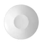 image of CAC China SHA-CR21 Sushia Salad Plate, 11" Dia. x 2" H, Round Coupe Rim, White Porcelain - Dozen