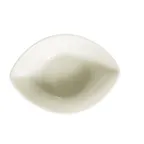 image of CAC China SOH-57 Soho Peach Stoneware Bowl 15 oz 7" L x 5-1/4" W x 1-3/4" H American White - Dozen