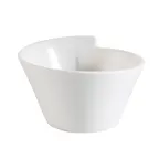 image of CAC China SUS-B4 Sushi Signature Bowl, 9 Oz., 4-1/2" Dia., 2-1/2" H, Porcelain, Bone White, 1 Dozen