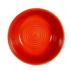 image of CAC China TG-15-R Tango Salad Bowl, 12-1/2 oz, 5-3/4" dia, 2-1/2" H, Round, Porcelain, Red - Dozen
