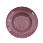 image of CACChina TG-3-PLM Tango Pasta Bowl, 9" Dia 1-7/8" H, 9oz, Round, Embossed Porcelain Plum - Dozen