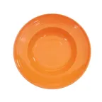 image of CAC China TG-3-TNG Tango Pasta Bowl, 9" Dia., 1-7/8" H, 9oz, Round, Tangerine Porcelain - Dozen