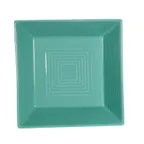 image of CAC China TG-B6-G Tango Bowl, 15 Oz, 6" Square, Green Porcelain, Oven & Microwave Safe, 1 Dozen