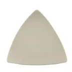 image of CAC China TRG-7 Festiware Triangular Plate 7" x 7" x 3/4" Porcelain Super White - Dozen