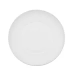 image of CAC China TST-W22 Transitions Plate, 8-1/4" Wide Rim, White Porcelain, Dishwasher Safe - Dozen