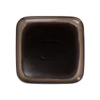 image of CACChina VEN-SQ16 Venus Plate, 10-1/4" Square China, Midnight Black/Desert Beige - Dozen