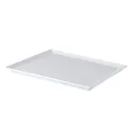 image of CAC China XFCH-SQ16 - Plate, 10-3/4" W x 10-3/4" D x 5/8" H, White China, Narrow Rim - Dozen