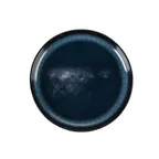 image of CAC China XGXY-7 Starry Night Blue Plate, 7-1/2" Dia x 7/8" H, Round Coupe, Curved Edge, 1 Dozen