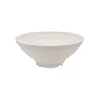 image of CAC China XSHL-BR8 Seashell Bowl, 40oz, 8" Dia. x 3-1/4" H, Round, White China, 1 Dozen