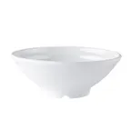 image of CACChina XSHL-BR9 Seashell Bowl – 57oz, 8-3/4" Dia × 3-7/8" H, Round White China, 1 Dozen