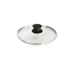 image of Lodge GL8 Lid – 8-1/4" Domed Tempered Glass Cover, Dishwasher & 400°F Oven Safe, Silicone Knob