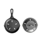 image of Lodge L3SMSK Smoker Skillet – 6-1/2" Dia, 1-3/8" H, Cast Iron, Induction Ready, Round, Hand Wash Only