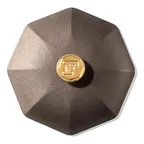 image of Lodge L8-10001 Finex Skillet Lid, 8" Octagonal Cast Iron, Domed Shape, Fits 8-10" Skillets
