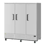 image of RefrigerationX XBF72-3-N 77-3/4" 3-Solid Door Reach-In Freezer, Bottom Mounted, 65.8 cu. ft.