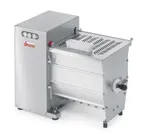 image of SIRMAN 408033208F Commercial Meat Mixer, 50lb Capacity, Electric, Stainless Steel, 1/2HP 370W 110V, Paddle Kneader, Side Opening, Safety Interlock