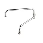 image of T&S Brass 117X Big-Flo Nozzle, 12" Long, Front Section, Plain End Outlet