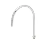image of T&S Brass 135XP-F22 Nozzle, Swivel, 11-3/16"H, 8-11/16" Spread, Gooseneck