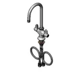 image of T&S Brass 5F-2SLF05 Equip Faucet, Deck Mount, Swivel, 5-1/2" Gooseneck