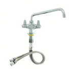 image of T&S Brass 5F-2SLX12 Equip Faucet, 12" Swivel Nozzle, Deck Mount