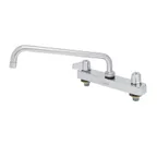 image of T&S Brass 5F-8CLX12 Equip Workboard Faucet, Swivel, 8", Deck Mount