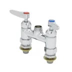 image of T&S Brass B-0225-LN-CC-CR Double Pantry Faucet, Deck Mount, 4" Oc, Less Nozzle