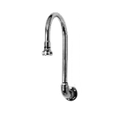 image of T&S Brass B-0528 Spout, Swivel Gooseneck, Wall Mounted, 3/8" Ips Female Inlet
