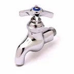 image of T&S Brass B-0703 Single Sink Faucet, Heavy Duty, 1/2" Ips Male Inlet
