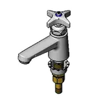 image of T&S Brass B-0710-LT-CR Service Sink/Sill Faucet, Single Hole Deck Mount