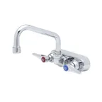 image of T&S Brass B-1115 Faucet, 6" Swing Nozzle, Splash Mounted