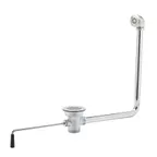 image of T&S Brass B-3940-01 Waste Valve, Twist Handle, 3" Sink Opening