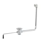 image of T&S Brass B-3942-01-XS Waste Drain Valve, 3" Sink Hole, Short Twist Handle