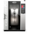 image of Unox XADA-10FS-GXLS Full Size 10 Pan Gas Combi Oven w/ Touchscreen, Boilerless, 136.480 BTU