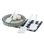 image of Vollrath 52013 Scraper/Spatula, 13 5/8" White Thermoplastic Blade, Handle, Dishwasher Safe NSF