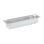 image of Vollrath 90562 Super Pan 3 GN 2/4, 6" Deep, 22‑Gauge Stainless Steel, NSF, Made in USA