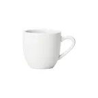 image of Winco BDC-35 Porcelain Demitasse Cup, 3.5 oz (2.5" Dia x 2.25" H), White, Non-Stackable – 1 Dozen
