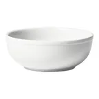 image of Winco BNR-15 Birkhall Nappie 15 oz Round Porcelain Bowl, 5-7/8" Dia x 2-1/2" H, White - 1 Dozen