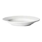 image of Winco BPB-2212RE Birkhall 12" Diameter 22 oz Round Porcelain White Pasta Bowl Rolled Edge - 1 Dozen