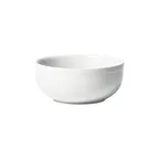 image of Winco BPSB-20 Round Porcelain Salad & Pasta Bowl, 6" Dia x 2½" H, 20 oz, White - 1 Dozen