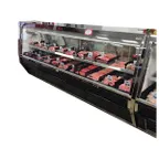 image of Howard-McCray R-CMS40E-12-BE-LED 149" Single Duty Flat Refrigerated Meat Display Case, Remote