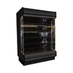 image of Howard-McCray R-OD35E-8-LB-B 99" Multi-Purpose Low-Base Open Air Merchandiser in Black, Remote