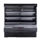 image of Howard-McCray R-OP35E-12S-B-LED 147" Remote Refrigerated Produce Display Case, Black