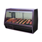 image of Howard-McCray SC-CMS32E-4-BE-LED 50" Single Duty Flat Refrigerated Meat Display Case