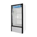 image of Howard-McCray VR-10-HC-US 25" One Section Glass Door Merchandiser Refrigerator in White, 10 cu. ft.