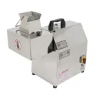 image of American Eagle AE-MC22N-3/8 Electric Meat Cutter Kit – 3/8” Strip, 1.5 HP, 170 RPM, Stainless Steel, Bench‑mounted