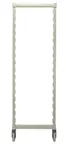 image of Cambro CPMPK1875R480 Camshelving Premium Series Post Kit, 18W Mobile Unit, 75-1/4H, Speckled Gray, Plastic Finish