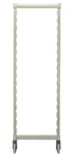image of Cambro CPMPK2167R480 Camshelving Premium Series Post Kit, 21W x 67.25H, Mobile Unit, Speckled Gray, Plastic Finish