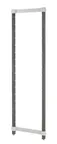 image of Cambro EXPK1872480 Camshelving Elements XTRA Post Kit, 18.5W, 72.75H, Stationary, Speckled Gray, NSF