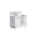 image of Ciam USA CIAM BASE CABINET 2BNX050P6H7AB 19" Standard Series Non-Refrigerated Base Cabinet With One Hinged Door