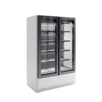 image of Ciam USA CIAM GRAB & GO CLASSIC MURL6GEL18E 74" Glass Door Freezer Merchandiser, 0-10°F, 3000K LED