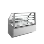 image of Ciam USA CIAM ICE QUEEN ICQBL3PV165I - 64"L x 45"D x 59"H Display Case, 120V, 3 Shelves, LED, Heated